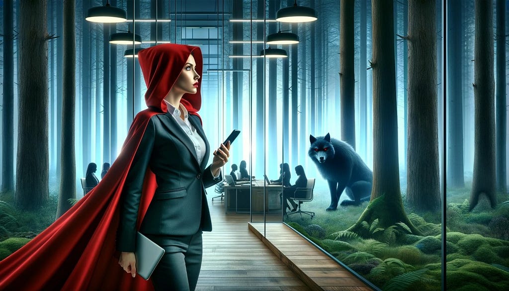 Image from the original publication for The Little Red Riding Hood Challenge